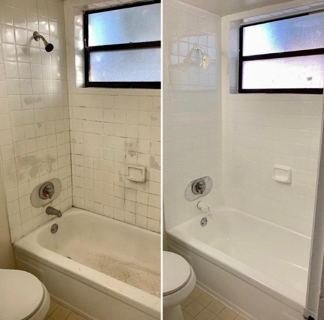 Tub and tile refinishing